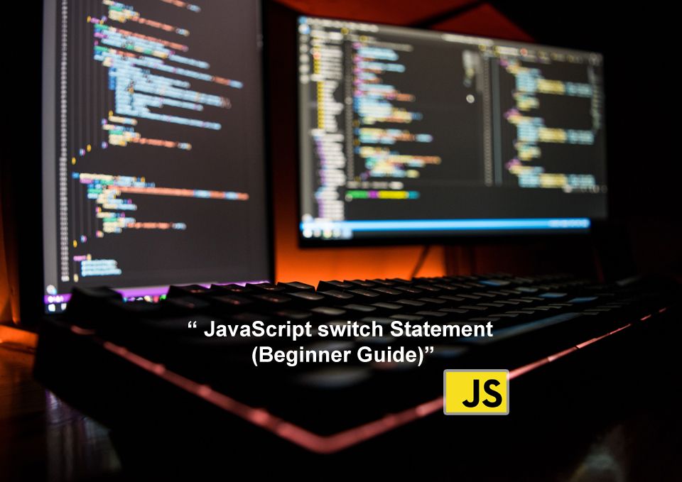JavaScript switch Statement (Beginner Guide)